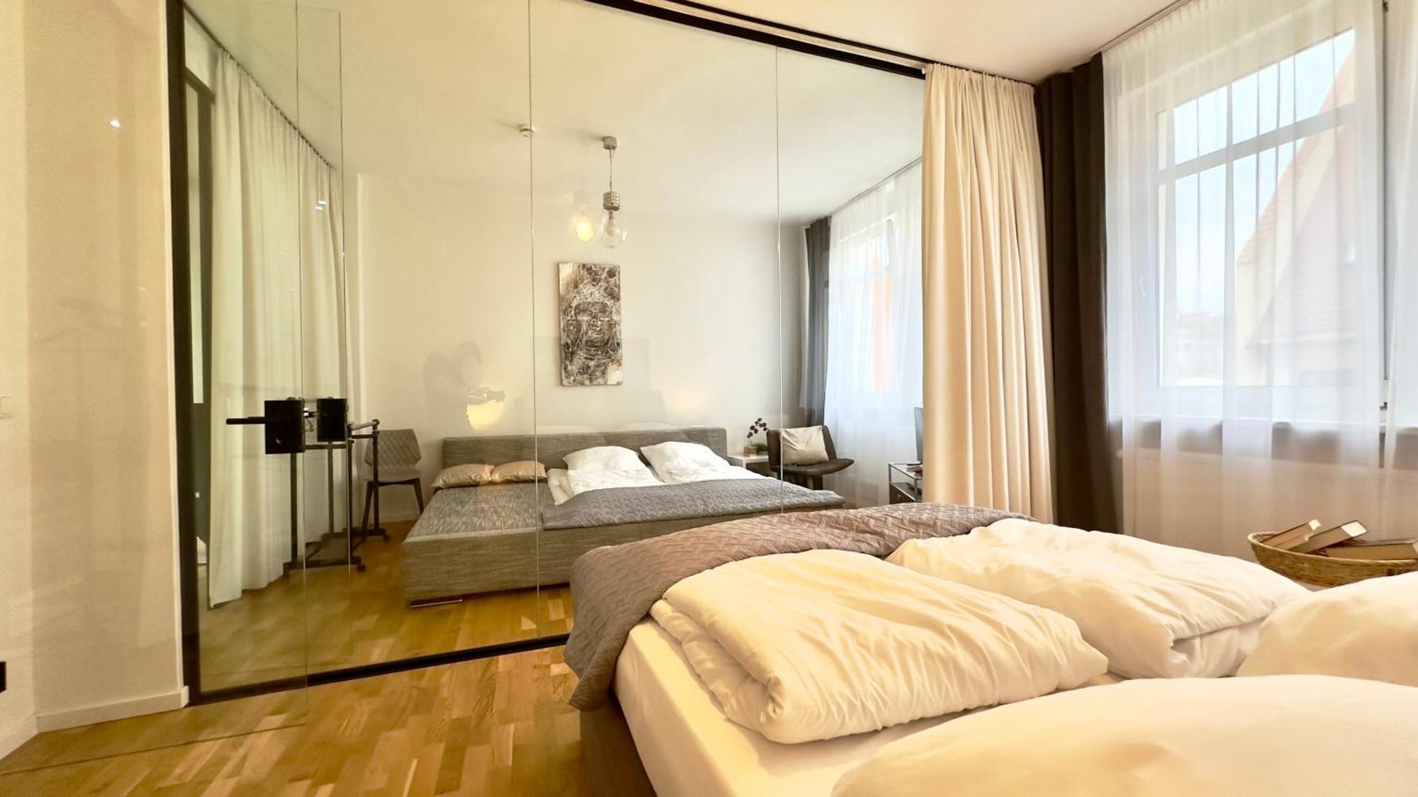 Beefree Loft L Beletage Im Stadtpalais I Whirlpool I Metro Núremberg Exterior foto